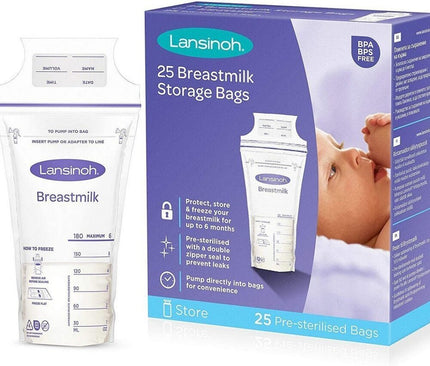 Lansinoh Breastmilk Storage Bags 25's