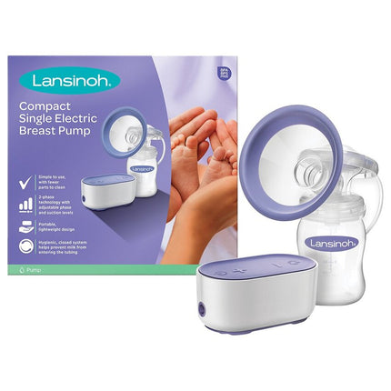 Lansinoh Compact Single Electric Breast Pump