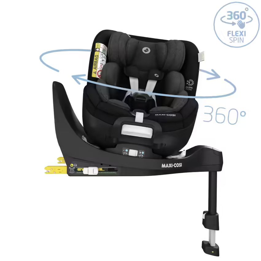 Maxi Cosi Mica Pro Eco I-Size Car seat with base Authentic Black