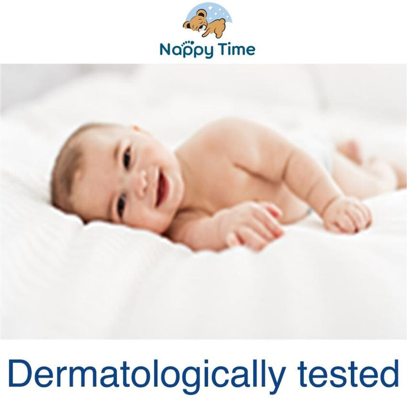 Nappy Time Baby Care Water wipes Pack of 3 Pouches X60S (240)