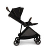 Nuna Ixxa™ Stroller +Rain Cover & Adapter (Black Frame) Rivited