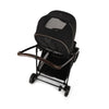 Nuna Ixxa™ Stroller +Rain Cover & Adapter (Black Frame) Rivited