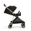 Nuna Ixxa™ Stroller +Rain Cover & Adapter (Rosegold Frame) Rivited Rose