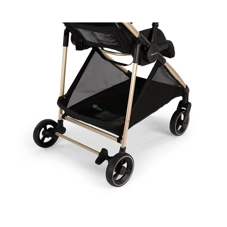 Nuna Ixxa™ Stroller +Rain Cover & Adapter (Rosegold Frame) Rivited Rose