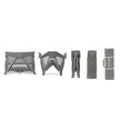 Nuna Sena Aire Travel Cot with Sheet - Frost