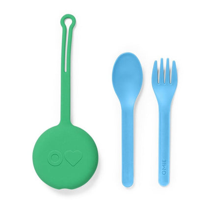 Omie Pod & Utensil Set - Mint Green