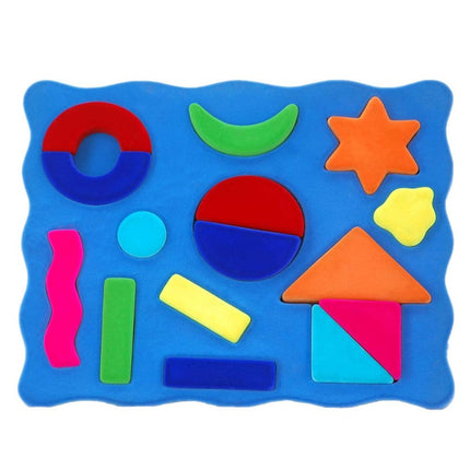 Rubbabu 3D Shape Sorter Geometrical Shapes