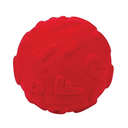 Rubbabu Alphalearn Ball Uppercase (Red)