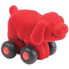 Rubbabu Aniwheelies Dog red -Small