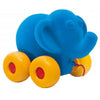 Rubbabu Aniwheelies Elephant Blue  - Large