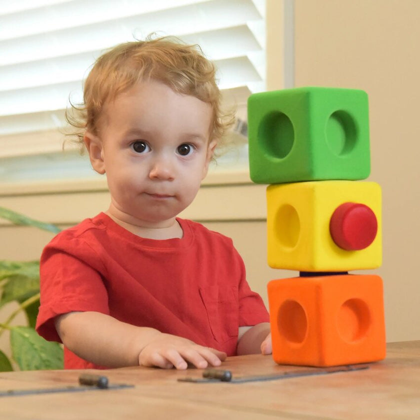 Rubbabu Rubbablox Building Blox (Set of 9)
