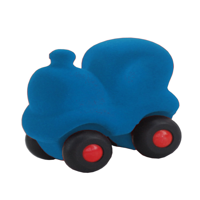 Rubbabu The Micro Choo-Choo Train - Blue