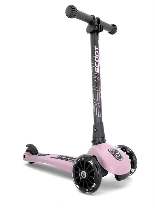 Scoot & Ride Highwaykick 3 LED - Rose