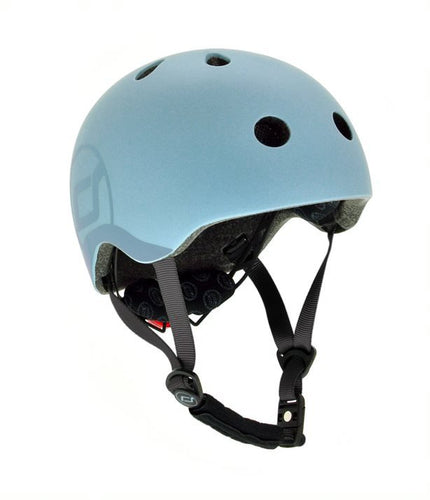 Scoot & Ride Kid Helmet S-M - Steel