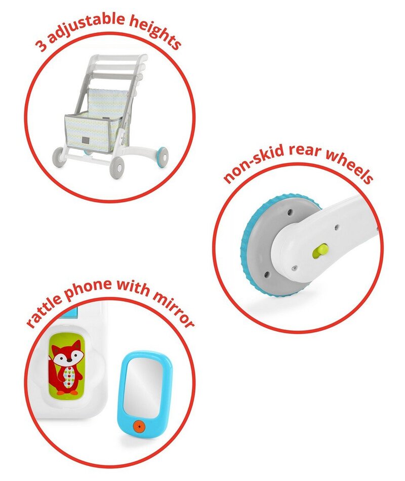 Skip Hop Explore & More Grow Along 4-in-1 Activity Walker