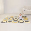 Skip Hop Playspot Floor Tiles Gold & Grey