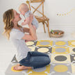 Skip Hop Playspot Floor Tiles Gold & Grey