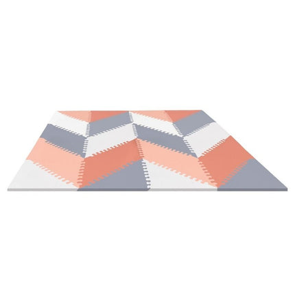 Skip Hop Playspot Geo Floor Tiles - Grey & Peach