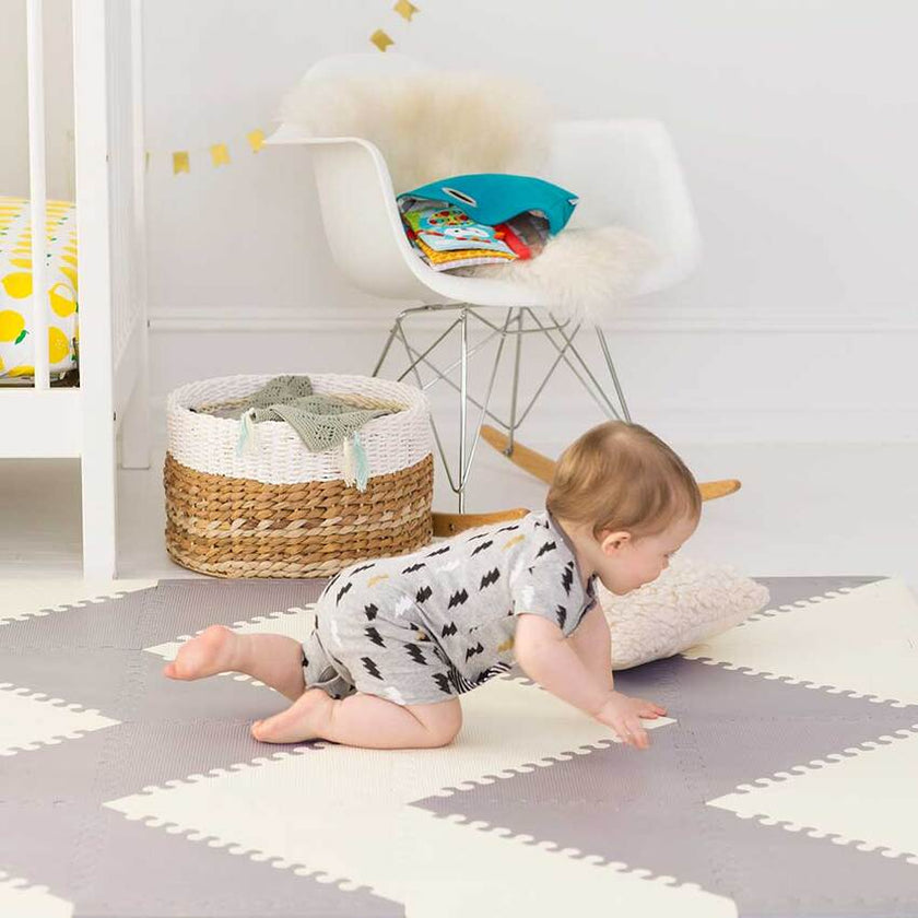 Skip Hop Play spot Geo Floor Tiles Grey & Cream