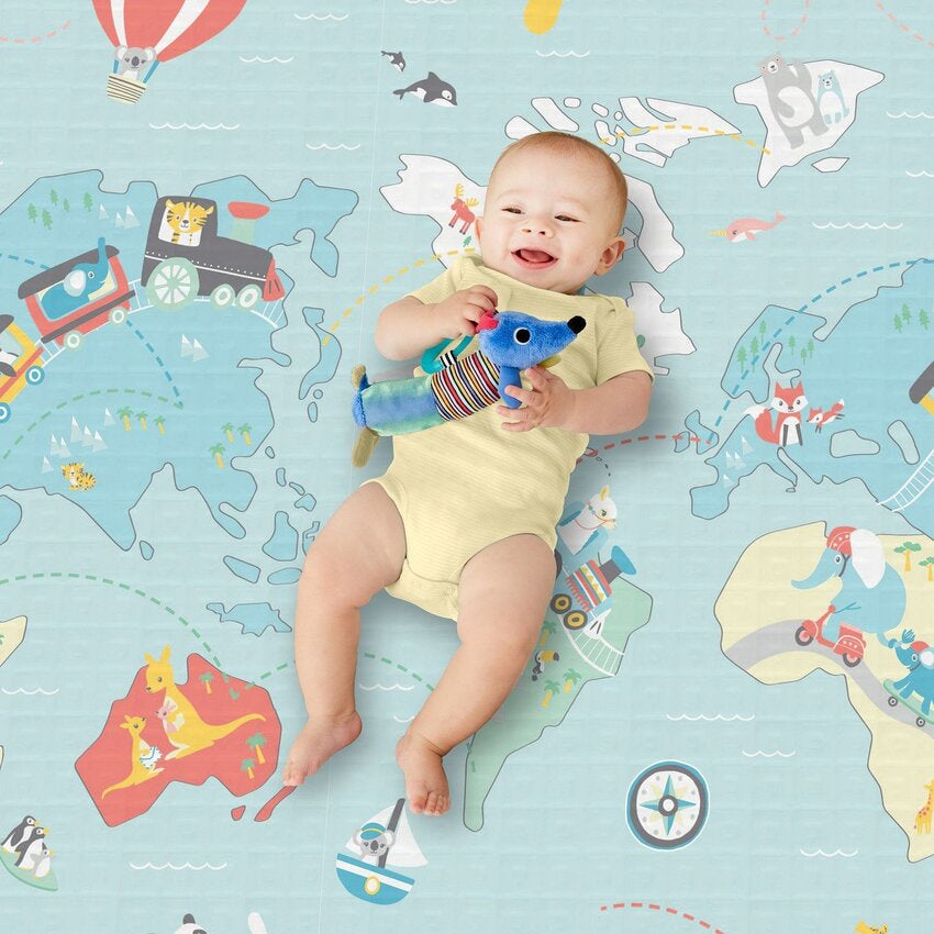 Skip Hop Reversible Playmat - Little Travelers