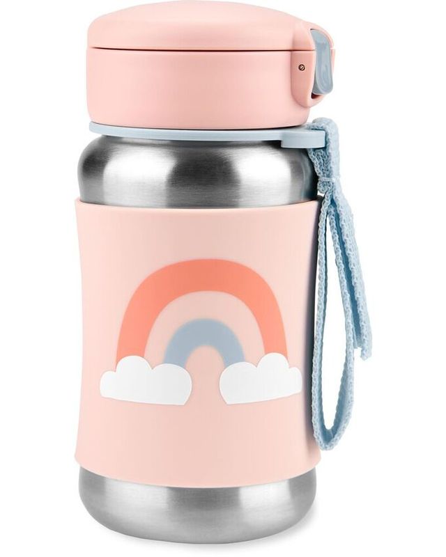 Skip Hop Spark Style SS Straw Bottle - Sky