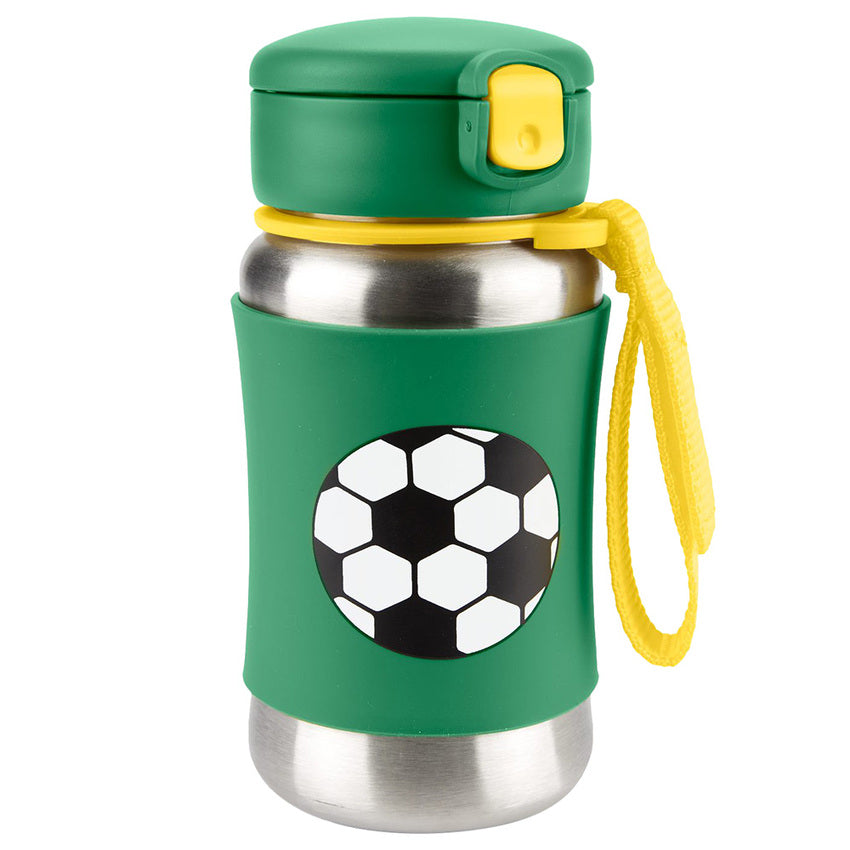 Skip Hop Spark Style SS Straw Bottle Football