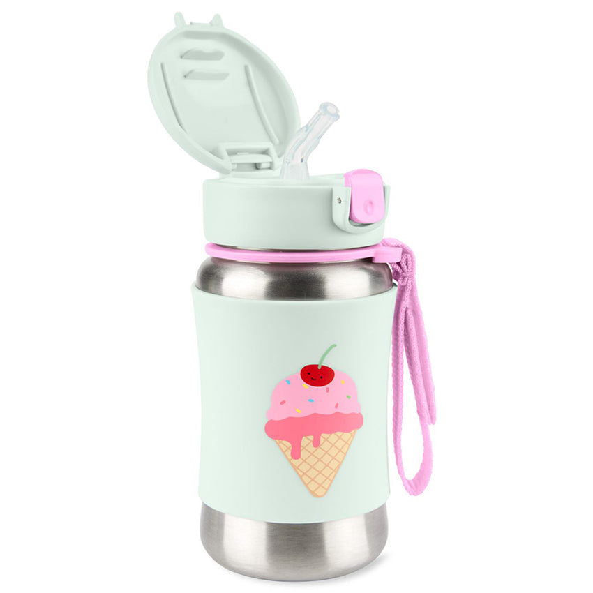 Skip Hop Spark Style SS Straw Bottle Ice Cream