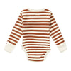 Snuggle Hunny Long Sleeve Bodysuit Biscuit Stripe