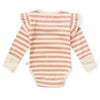 Snuggle Hunny Long Sleeve Bodysuit Rose Stripe