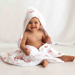 Snuggle Hunny Organic Hooded Baby Towel Ballerina