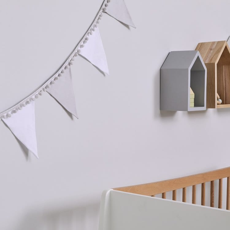 Snuz Bunting Grey & White