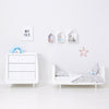 Snuz Cot Duvet Cover & Pillowcase set White Stars