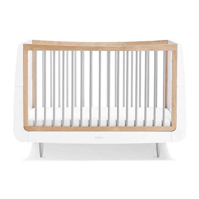 Snuz Snuzkot Skandi Cot Bed - Grey