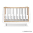 Snuz Snuzkot Skandi Cot Bed - Grey