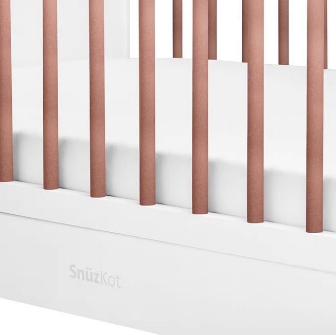 Snuz Snuzkot Skandi Cot Bed - Rose Gold