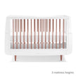 Snuz Snuzkot Skandi Cot Bed - Rose Gold