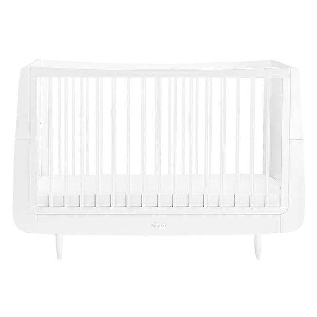 Snuz Snuzkot Skandi Cot Bed - White