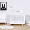 Snuz Snuzkot Skandi Cot Bed - White