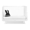 Snuz Snuzkot Skandi Cot Bed - White