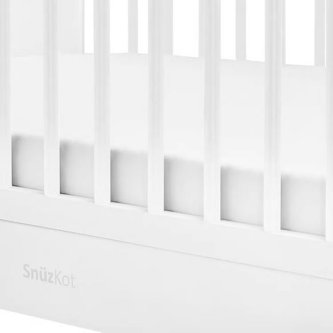 Snuz Snuzkot Skandi Cot Bed - White