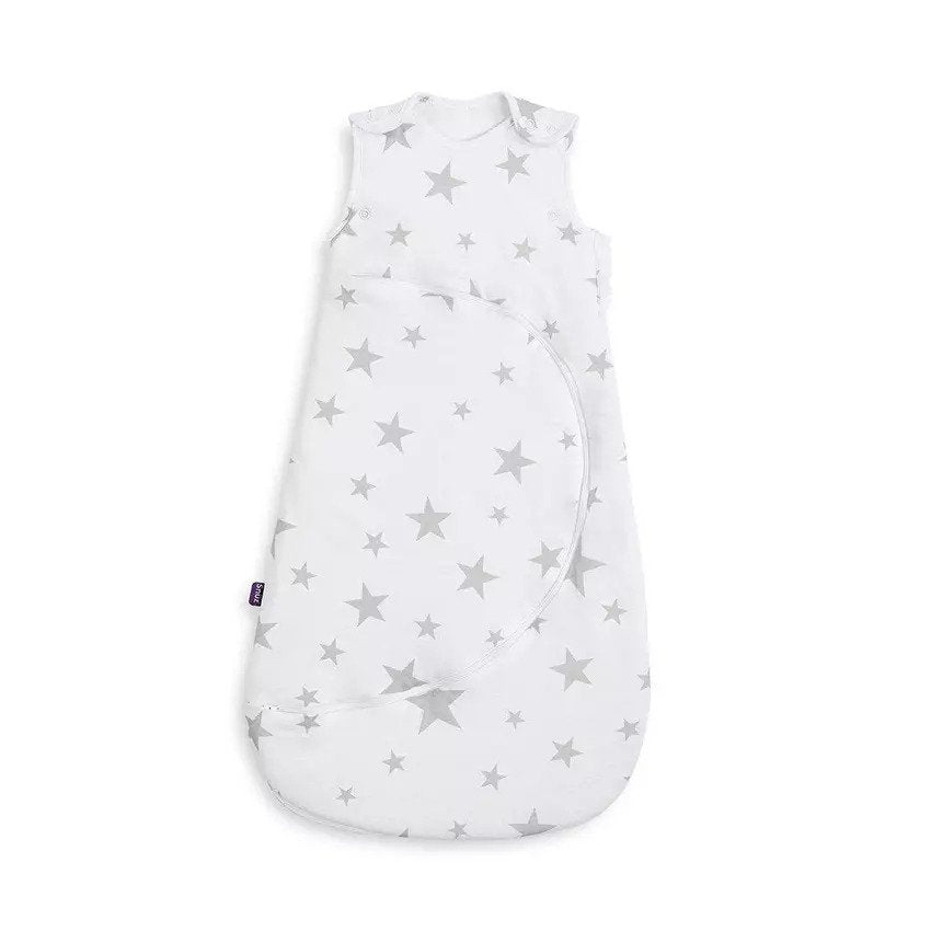 Snuz Snuzpouch Sleeping Bag, 1.0 TOG (0-6M) Grey Star