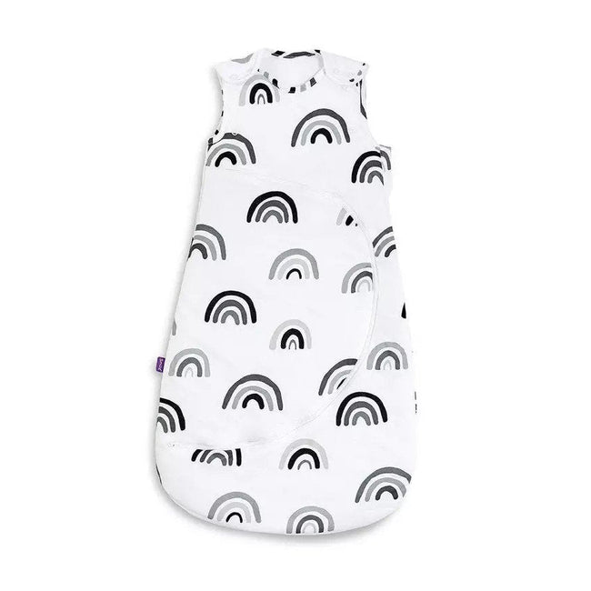 Snuz Snuzpouch Sleeping Bag, 1.0 TOG (0-6M) Mono Rainbow