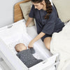 Snuz Pod4 Bedside Crib Haze Grey