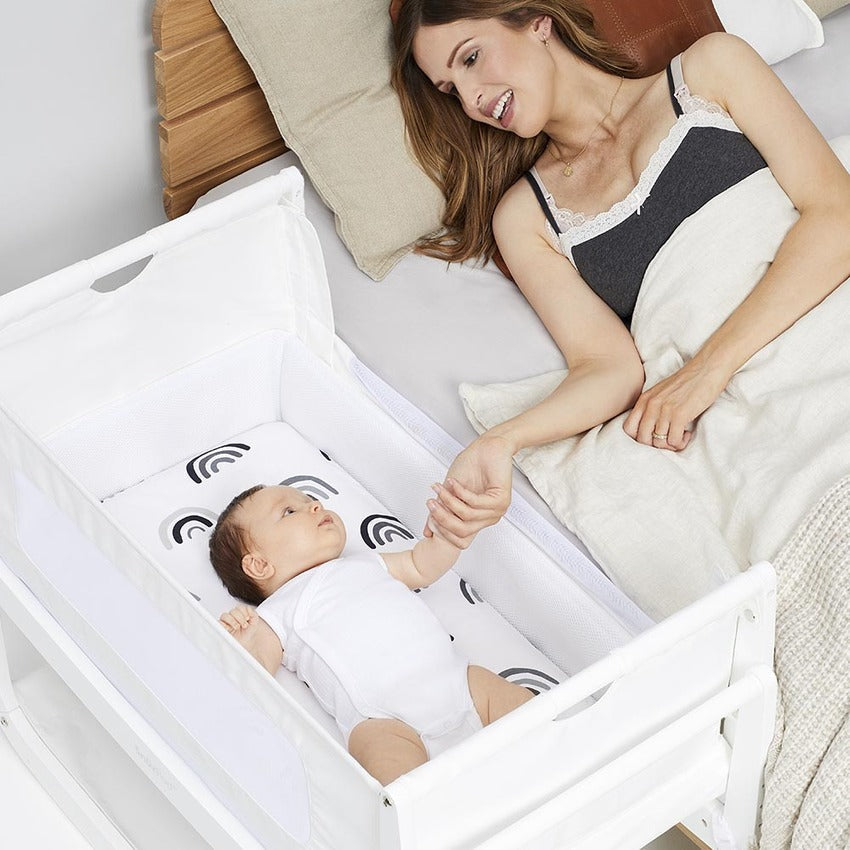 Snuz pod4 Bedside Crib White