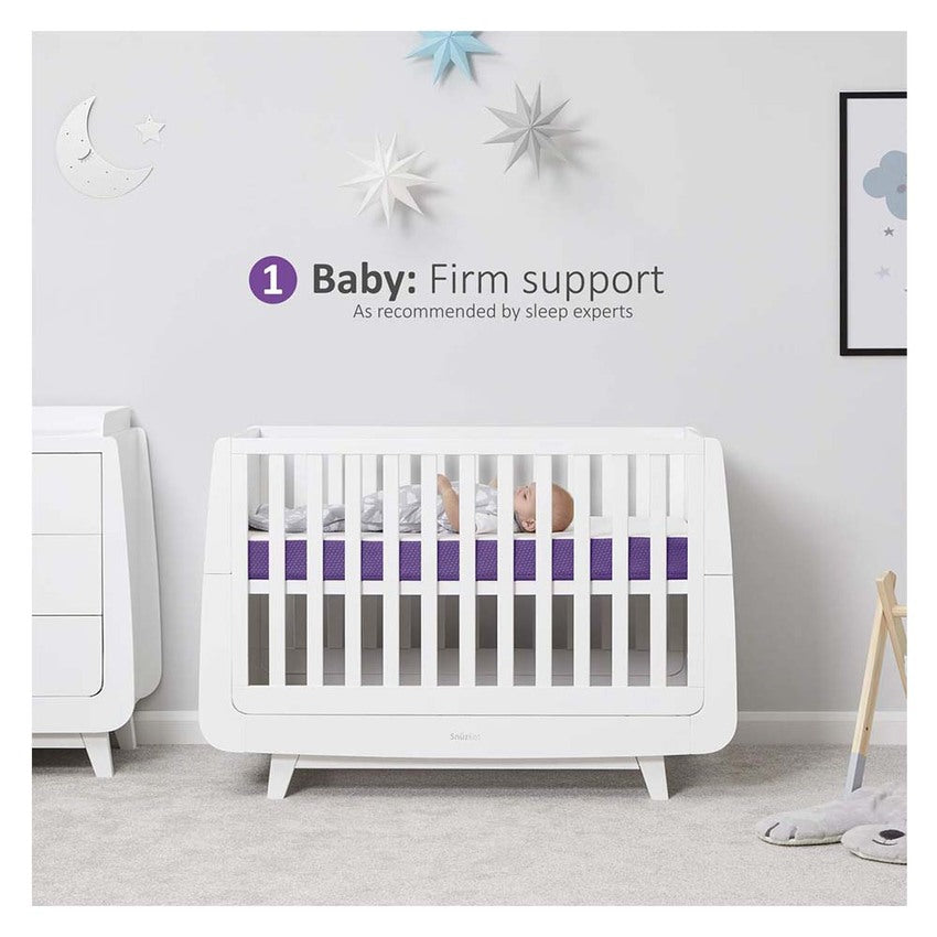 Snuz Snuzsurface (PRO-M021PA) Adaptable Cot Bed Mattress – 68 X 117cm