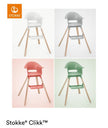 Stokke Clikk High Chair - White