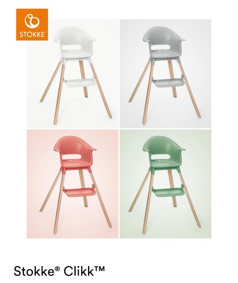 Stokke Clikk High Chair - White