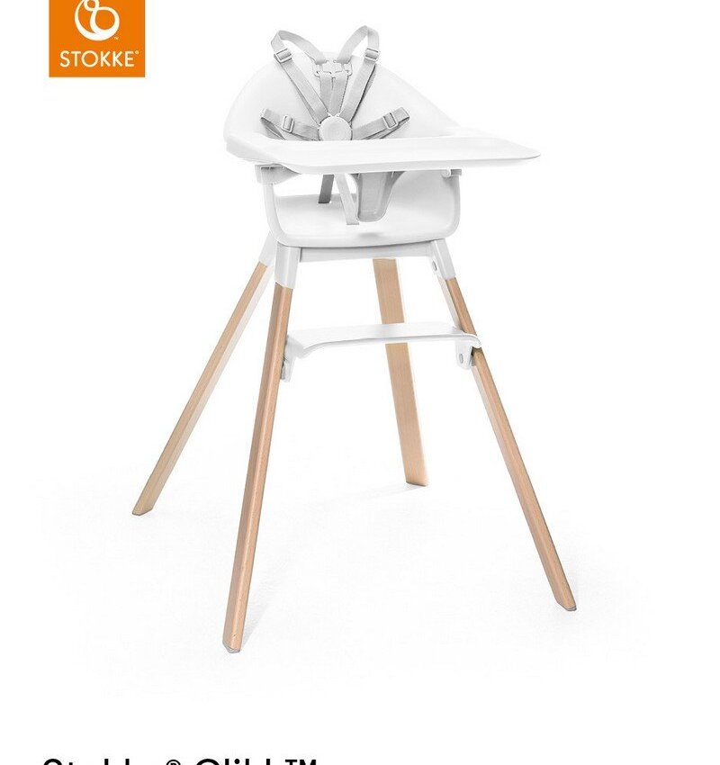 Stokke Clikk High Chair - White