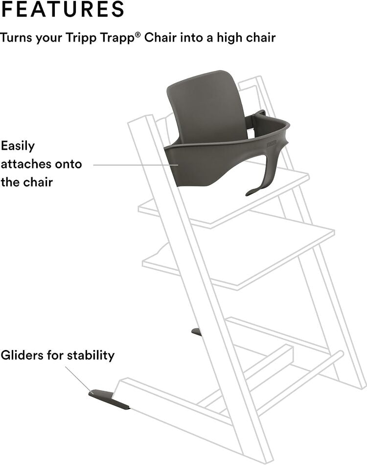 Stokke Tripp Trapp Baby Set Hazy Grey