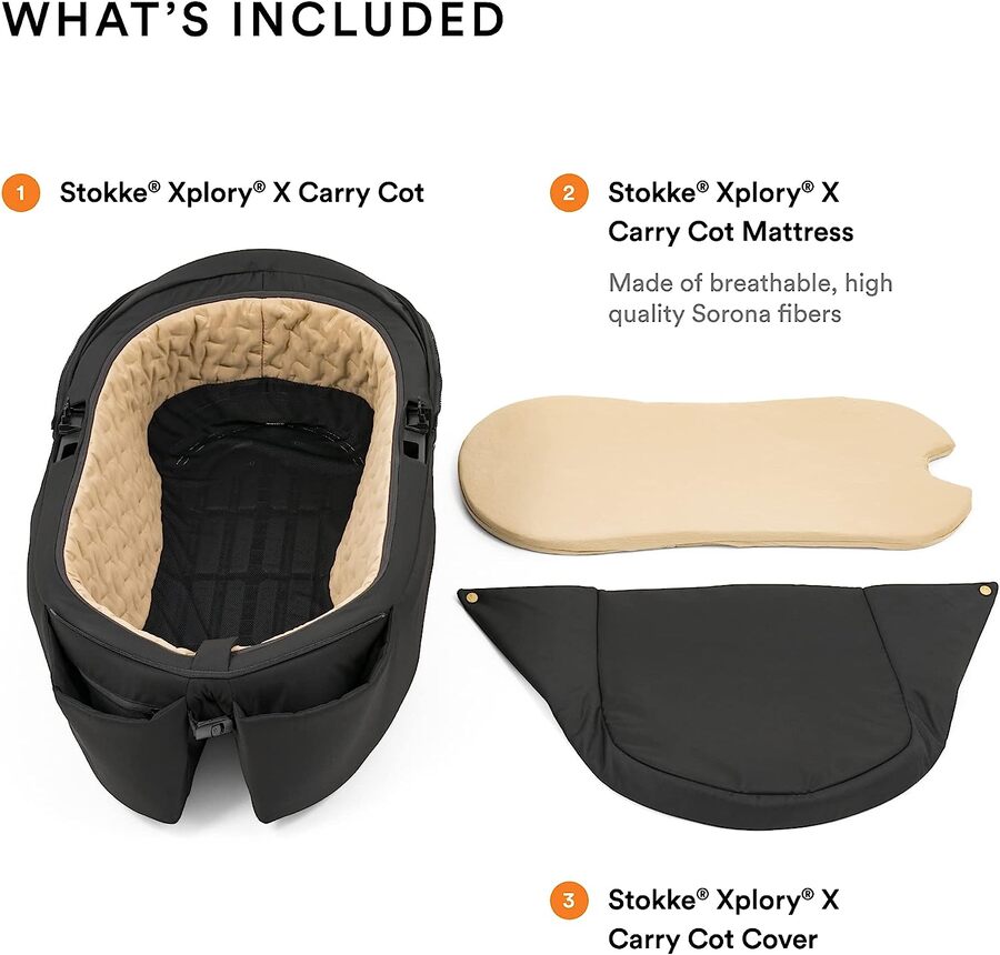 Stokke Xplory X Carry Cot Signature Gold